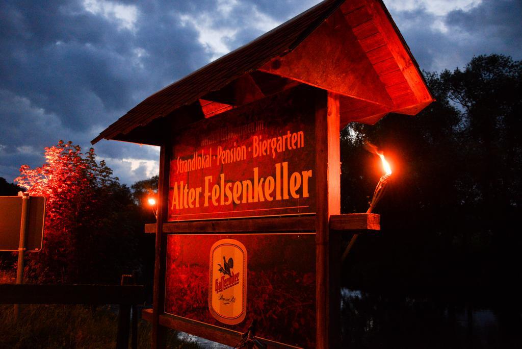 Gasthof Alter Felsenkeller Naumburg  Exterior foto