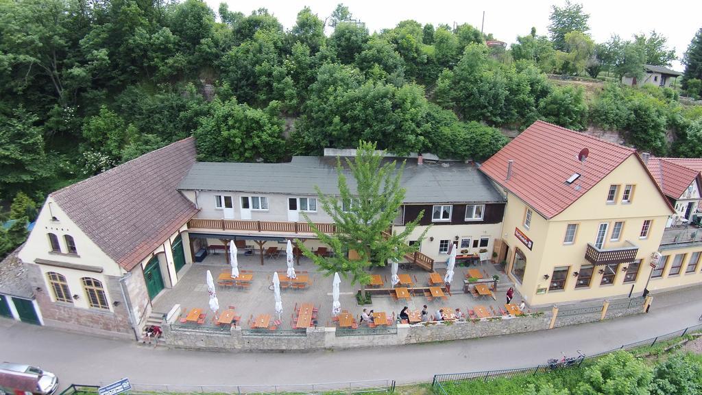 Gasthof Alter Felsenkeller Naumburg  Exterior foto